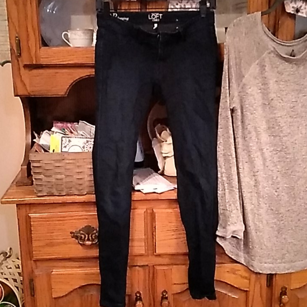 Ann Taylor Loft Black Jeggings